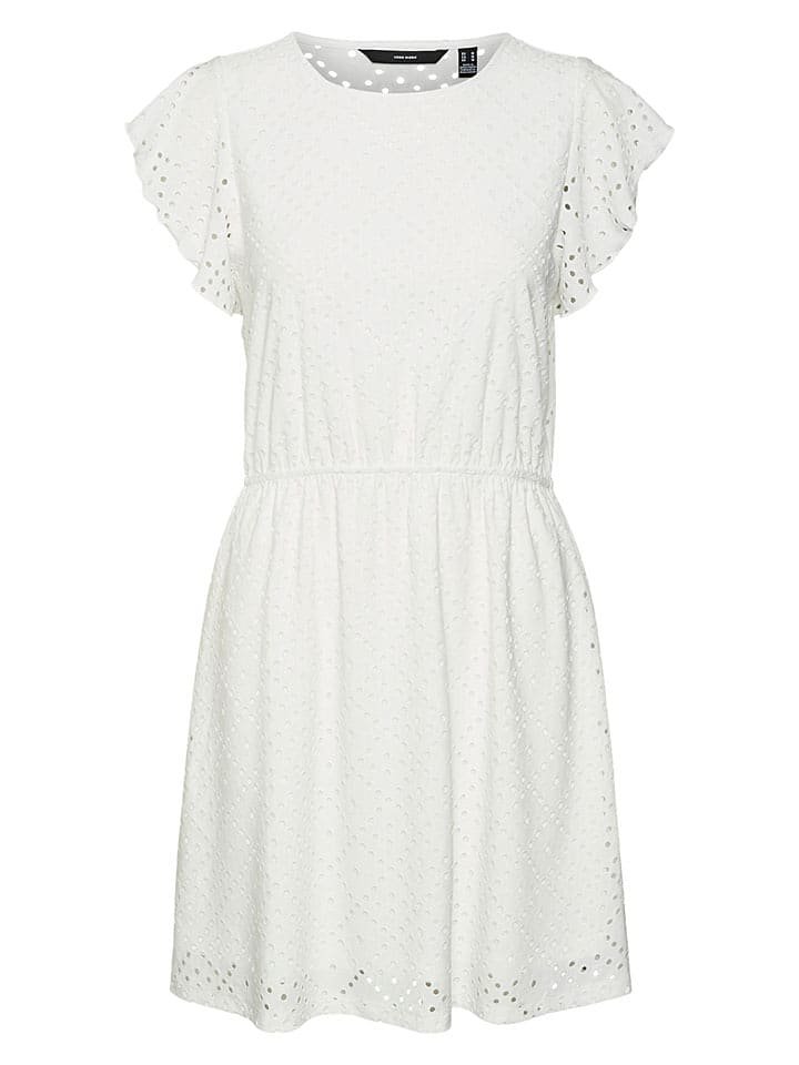 Vero Moda Sukienka w kolorze białym