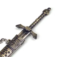 Breloki - Banished Knight's Greatsword 22 cm Metal Brelok Elden Ring - miniaturka - grafika 1