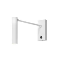 Lampy ścienne - Kaspa Ledowa lampa ścienna ROLL 50714101 kinkiet 4W 3000K ruchomy biały - miniaturka - grafika 1