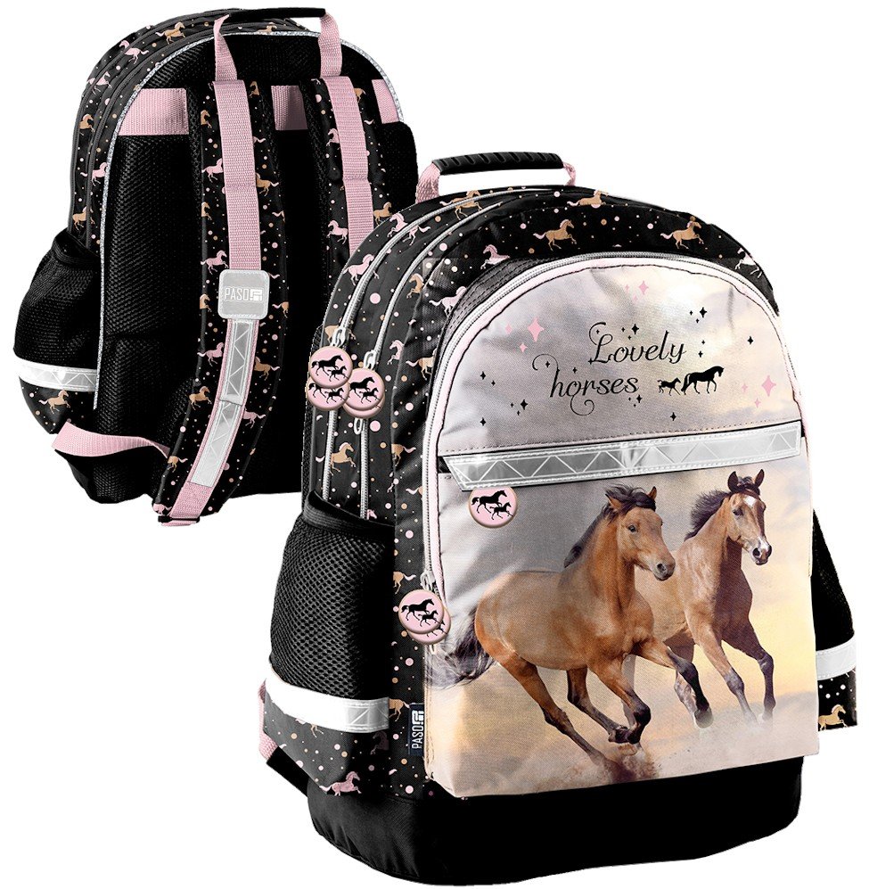 Plecak 2-komorowy Koń PP25HA-116 Paso