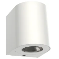 Lampy ogrodowe - Nowoczesny kinkiet Canto - Nordlux - IP44, LED, biały - miniaturka - grafika 1