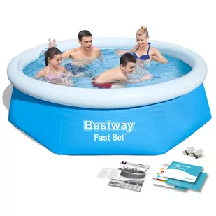 Bestway Basen ogrodowy rozporowy 244 x 66 cm 57265 - Baseny ogrodowe - miniaturka - grafika 2