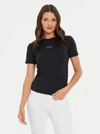 Koszulki i topy damskie - Guess T-Shirt Marika V4YI22 KCD02 Czarny Regular Fit - miniaturka - grafika 1