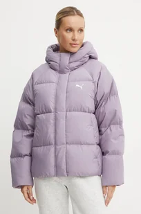 Puma kurtka puchowa damska kolor fioletowy zimowa 626487 - Kurtki damskie - miniaturka - grafika 1
