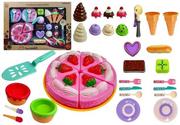 Zabawki AGD - Lean Zestaw Słodkości do Zabawy w Cukiernię Ciasto Lody darmowa dostawa 5379 - miniaturka - grafika 1