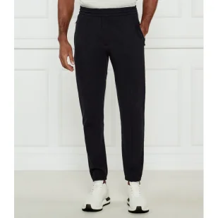 Emporio Armani Spodnie dzianinowe Essentials Regular Fit - Spodnie męskie Emporio Armani Spodnie dzianinowe Essentials Regular Fit - Spodnie męskie - miniaturka - grafika 1
