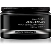 Pomada do włosów - Redken brews maneuver Cream Pomade średnich chwyt/lekka wykończenie 100 ML 884486341518 - miniaturka - grafika 1