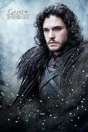 Plakaty - Pyramid Posters Gra o tron Jon Snow - plakat PP33857 - miniaturka - grafika 1