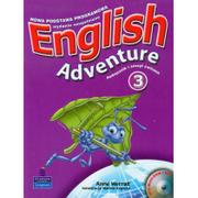 Książki do nauki języka angielskiego - English Adventure 3 Podręcznik i zeszyt ćwiczeń + CD i DVD - miniaturka - grafika 1