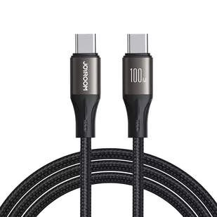 Kabel przewód USB-C 100W Light-Speed Series 1.2m czarny - Kable USB - miniaturka - grafika 1