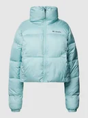 Kurtki damskie - Kurtka pikowana krótka ze stójką - miniaturka - grafika 1