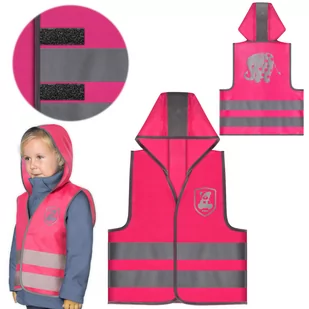 Kamizelka Odblaskowa Dla Dzieci 80-130Cm 3-6Lat - Akcesoria motoryzacyjne - miniaturka - grafika 1