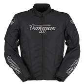 Odzież motocyklowa - Furygan Kurtka męska Yori, Czarny/biały, XXL - miniaturka - grafika 1