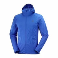 Bluzy sportowe męskie - Bluza Salomon Outline All Season Hybrid Nautical Blue - miniaturka - grafika 1