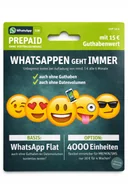 Startery i doładowania - Karta Sim WhatsApp Niemcy De +48 15€ Internet Rozmowy Sms Prepaid - miniaturka - grafika 1