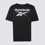 Koszulki męskie - REEBOK T-SHIRT RI BIG STACKED LOGO - Reebok - miniaturka - grafika 1