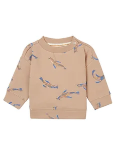 Noppies Bluza "Gaton" w kolorze jasnobrązowym - Bluzy i sweterki niemowlęce - miniaturka - grafika 1