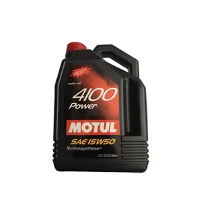 Motul OLEJ 15W-50 4100 POWER MOTUL 4L 15W50 4100 4 - Oleje silnikowe - miniaturka - grafika 1