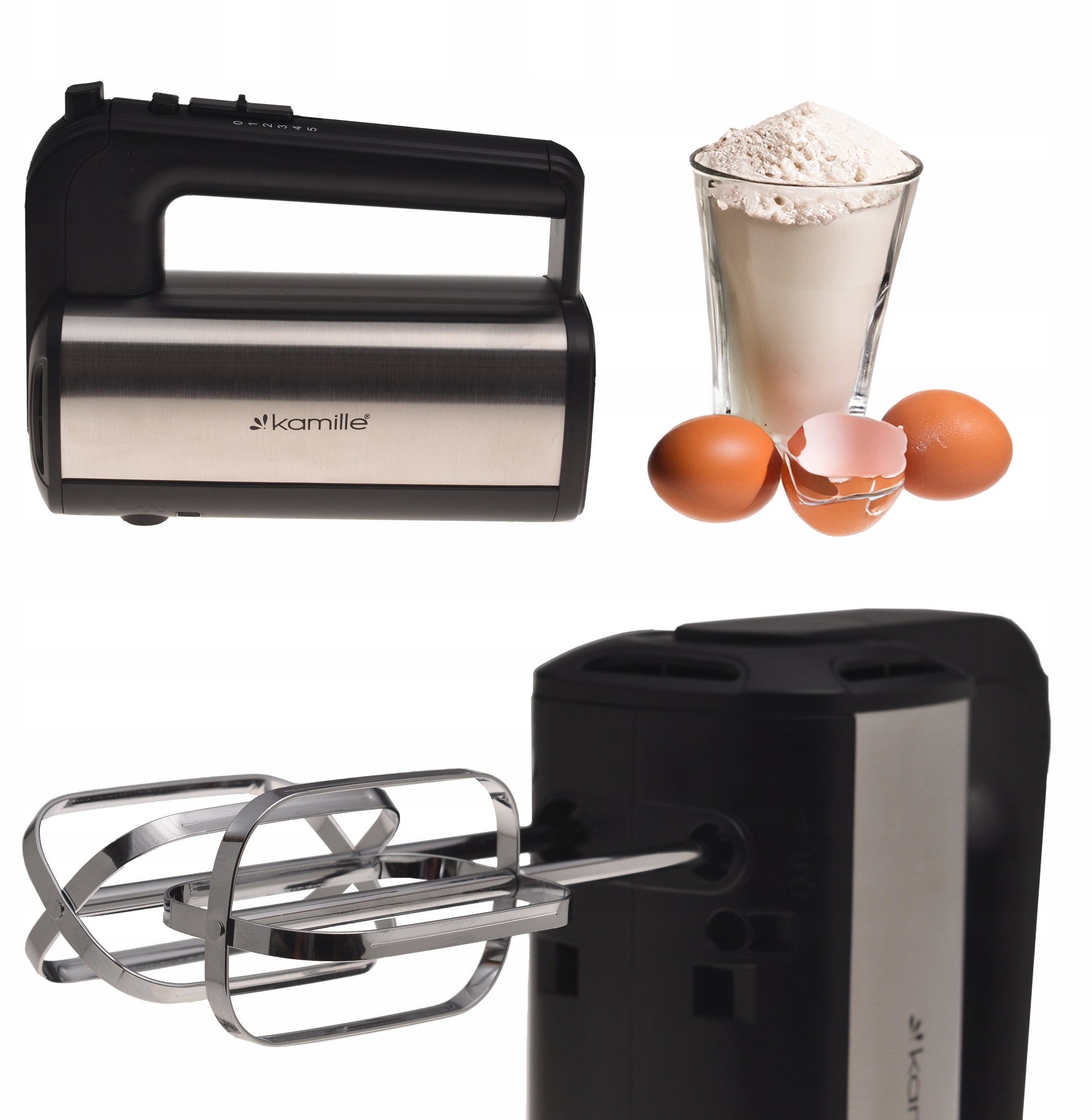 Kamille Ręczny mikser 6758