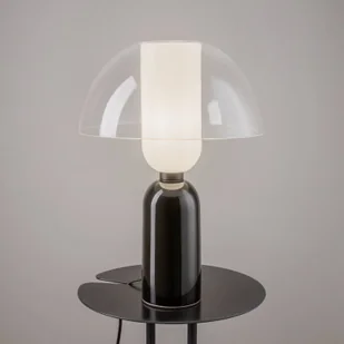 Lampa stołowa Maytoni Memory, czarna, wysokość 42 cm, ceramiczna - Lampy stojące - miniaturka - grafika 1