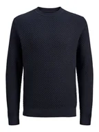 Swetry męskie - Jack & Jones Sweter w kolorze granatowym - miniaturka - grafika 1