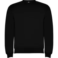 Bluzy dla dziewczynek - Bluza dziecięca Dresowa ROLY Sweatshirt Clasica Junior SU1070 BLACK 152 - miniaturka - grafika 1