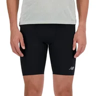 Spodnie sportowe męskie - Spodenki New Balance MS41271BK - czarne - miniaturka - grafika 1