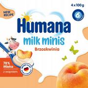 Desery dla dzieci - Humana Milk Minis Deserek jogurtowy po 6. miesiącu brzoskwinia 400 g - miniaturka - grafika 1