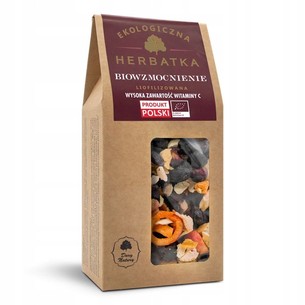 Liofilizowana herbatka Biowzmocnienie EKO 70g Dary Natury