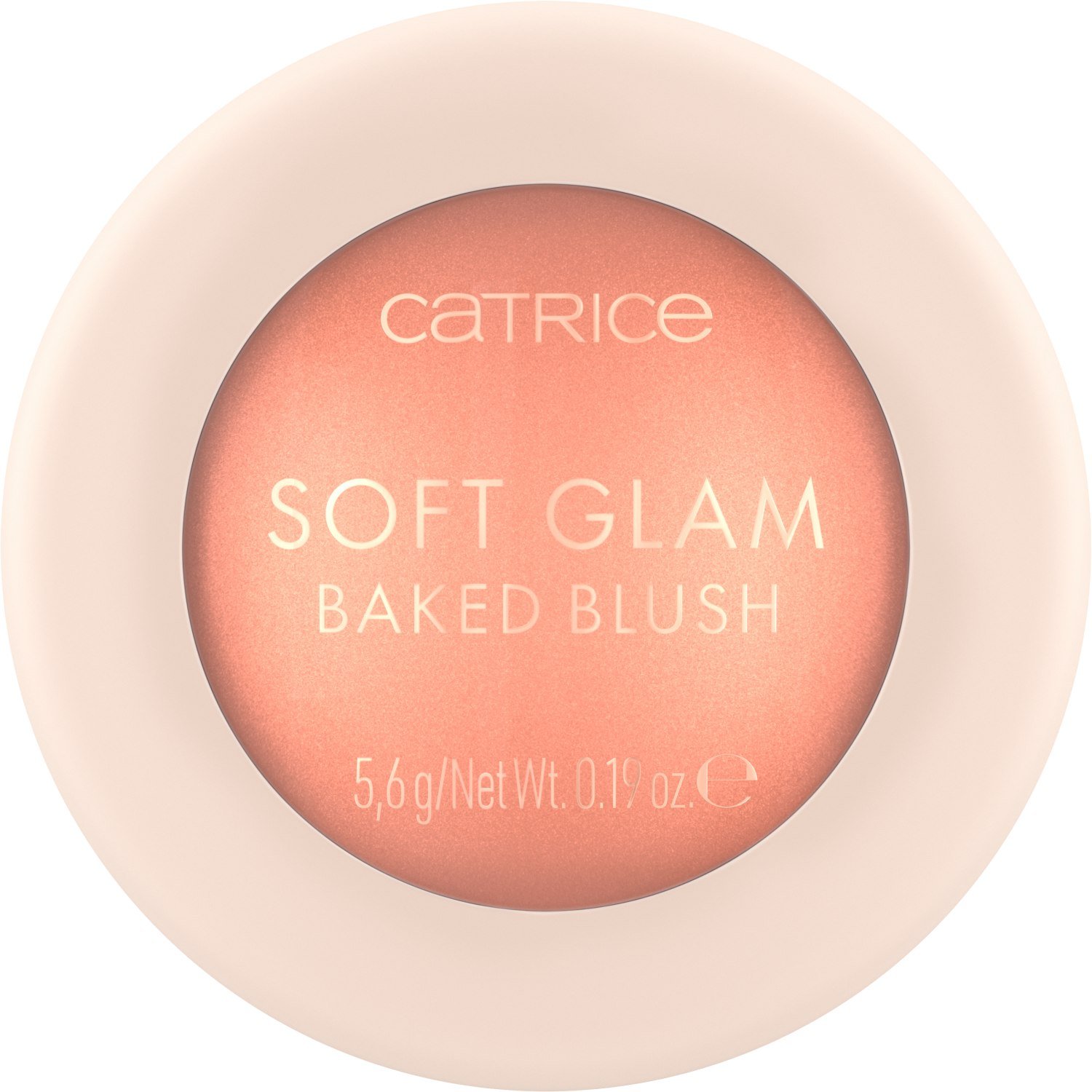 Catrice Soft Glam Baked Blush, 020 Peachy Breeze