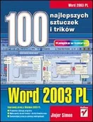 Aplikacje biurowe - Word 2003 PL. 100 najlepszych sztuczek i trików - miniaturka - grafika 1