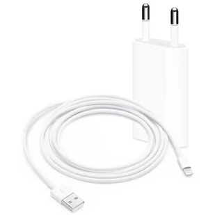 Ładowarka 5W + Kabel Lightning 2M - Ładowarki do telefonów - miniaturka - grafika 1