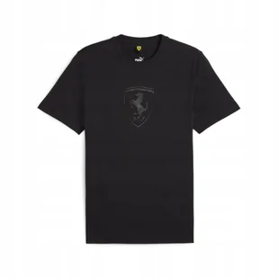 PUMA KOSZULKA FERRARI RACE BIG SHIELD TONAL 62380601 r M - Koszulki męskie - miniaturka - grafika 1