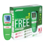 Termometry - NOVAMA FREE fresh green Termometr bezdotykowy 9075696 - miniaturka - grafika 1