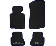 Dywaniki samochodowe - Dywaniki welurowe  BMW 3 E90/E91 2004-2011 | BMW 3 E92 2006-2011 - miniaturka - grafika 1