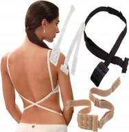 Biustonosze - Niewidoczne Zapięcie Stanika Bez Pleców 3 Kolory - miniaturka - grafika 1