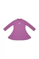 Sukienki i spódniczki dla dziewczynek - Pinko Up sukienka dziecięca kolor fioletowy mini rozkloszowana - miniaturka - grafika 1