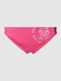 Stroje kąpielowe - Figi bikini z nadrukiem z logo - grafika 1