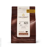 Dodatki do ciast w proszku - Callebaut 823Nv Mleczna Czekolada Belgijska 2.5Kg - miniaturka - grafika 1