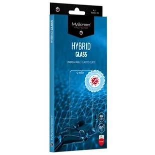 MYSCREEN Szkło hybrydowe Hybrid Glass BacteriaFree do Huawei P Smart 2021/Honor 10X Lite - Szkła hartowane na telefon - miniaturka - grafika 1