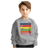 Bluzy dla dziewczynek - BLUZA DZIECIĘCA MŁODZIEŻOWA PSI PATROL 134-140 WZORY PREZENT - miniaturka - grafika 1