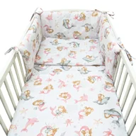 Pościel dla dzieci - POŚCIEL 120x90 OCHRANIACZ 3 el DO ŁÓŻECZKA Kerstin - miniaturka - grafika 1