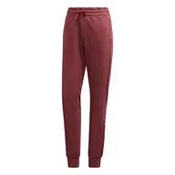 Spodnie damskie - adidas damskie spodnie sportowe w E LIN Legacy Red Mel/White, S - miniaturka - grafika 1