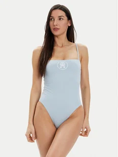 Tommy Hilfiger Strój kąpielowy UW0UW05393 Błękitny - Stroje kąpielowe - miniaturka - grafika 1