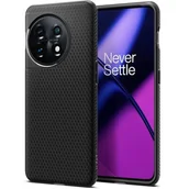 Etui i futerały do telefonów - Spigen Liquid Air Oneplus 11 5G Matte Black - miniaturka - grafika 1