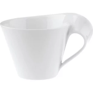 Villeroy & Boch NewWave Caff Café au Lait filiżanka/filiżanka do kawy z porcelany w kolorze białym nowoczesna/1 X (L) 10-2484-1210 - Filiżanki - miniaturka - grafika 1