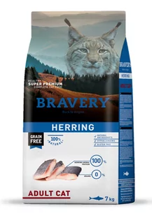Bravery Cat Adult Herring (Śledź) 7kg + niespodzianka dla kota GRATIS! - Sucha karma dla kotów - miniaturka - grafika 2