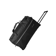 Torby podróżne - Torba podróżna na kołach TRAVELITE BASIC FAST 96283-01 Czarna - miniaturka - grafika 1