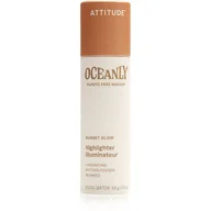 Rozświetlacze do twarzy i ciała - Oceanly Rozświetlacz w sztyfcie, Sunset Glow Sunset Glow 8.5 g - miniaturka - grafika 1