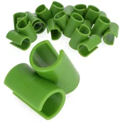 Pozostałe akcesoria do uprawy roślin - Łącznik kątowy do tyczek Lugo 8 mm, zielony, 10 szt. - miniaturka - grafika 1